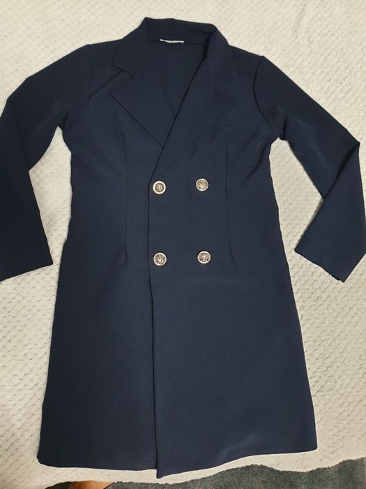 sukienka wizytowa granatowa r.36
