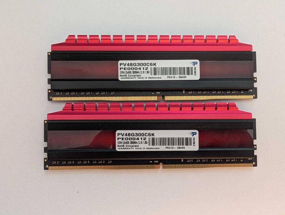 Patriot Ram 2x4gb Ddr4 3000mhz Jual [RAM] Patriot Viper Blackout