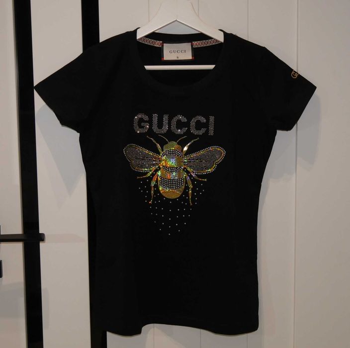 Gucci piękna bluzeczka cyrkonie nowa 36 S