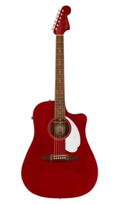 Електроакустична гітара Fender Redondo Player Candy Apple Red WN