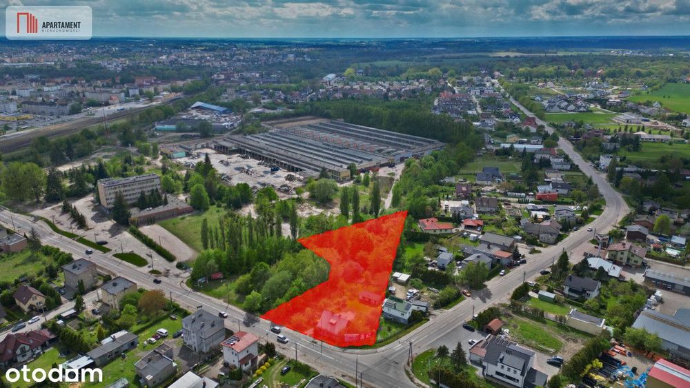 Działka inwestycyjna 4150 m² | Mpzp | Starogard Gd