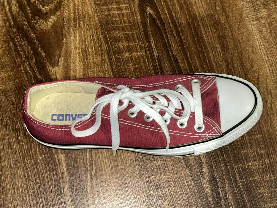 Красные кеды converse, оригинал, состояние 10из10