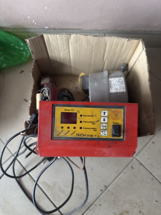 Części piec, kocioł CO DEFRO 25KW sterownik, dmuchawa...