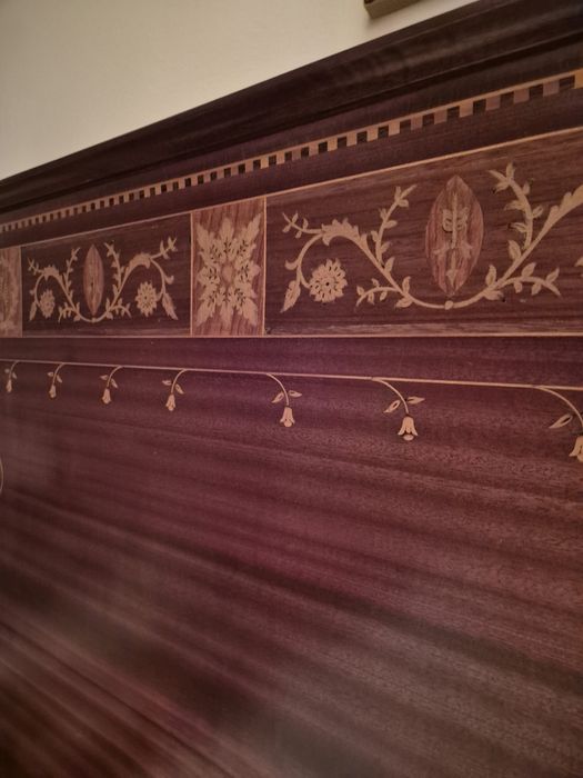 Cama D. Maria embutidos geométricos