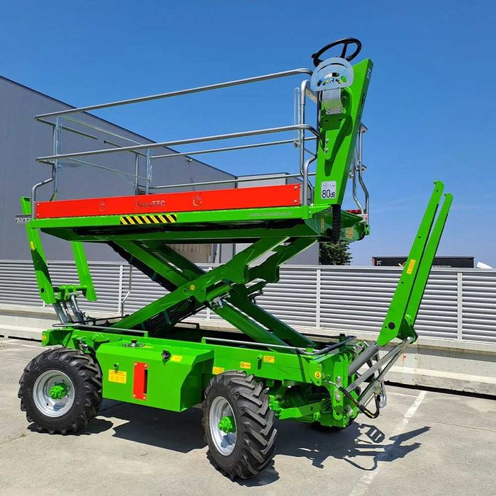 Plataforma de Colheita TecnoFruit 2.80 – Eficiência e Segurança