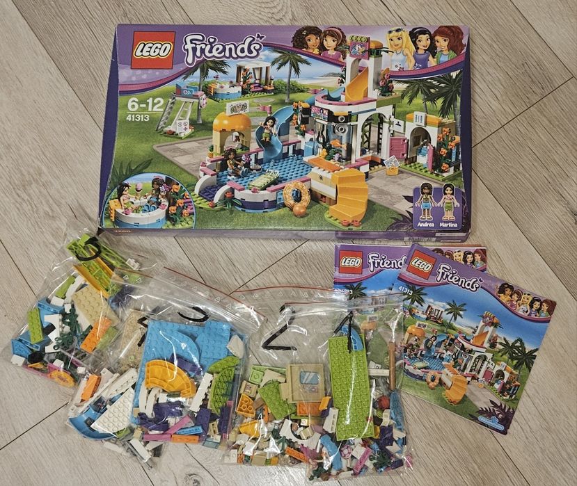 Lego Friends basen w Heartlake 41313 jak Nowe Hit posortowane  prezent