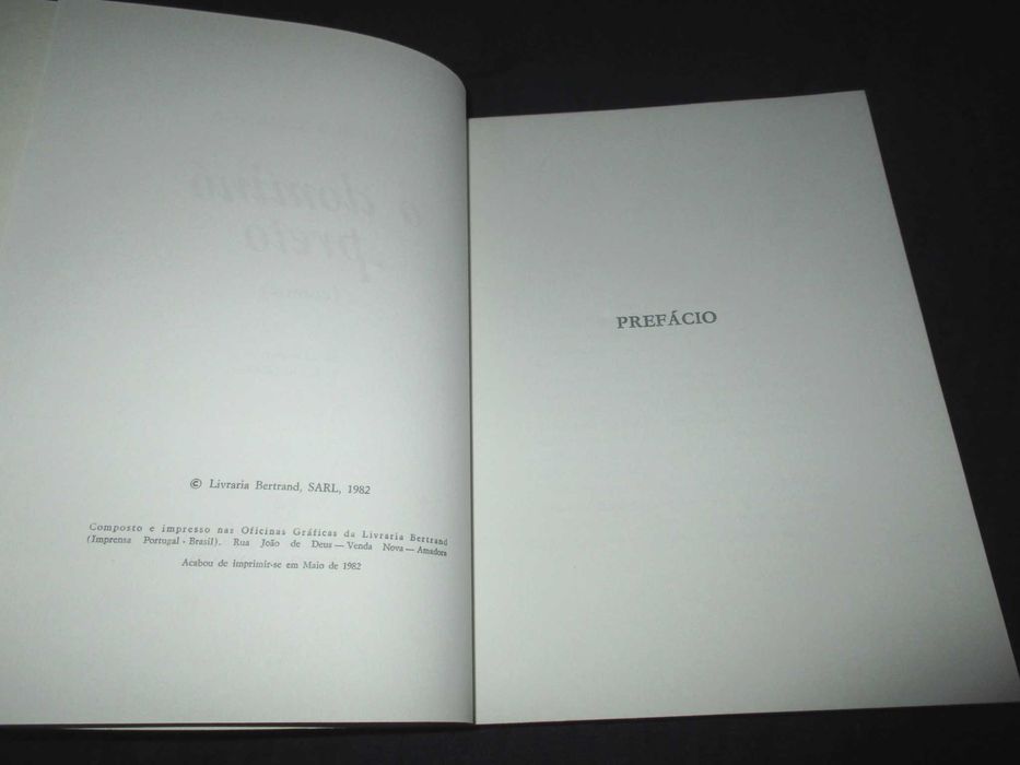 Livro O Dominó Preto Contos Florbela Espanca 1982