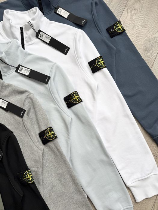 Зіпка Stone Island (світшот на блискавці)
