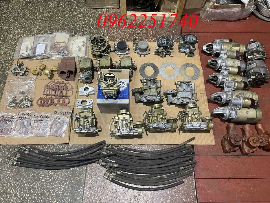 Карбюратори, стартера Газ 53, Газ 66, Газ 3307, Волга, Уаз, Зіл
