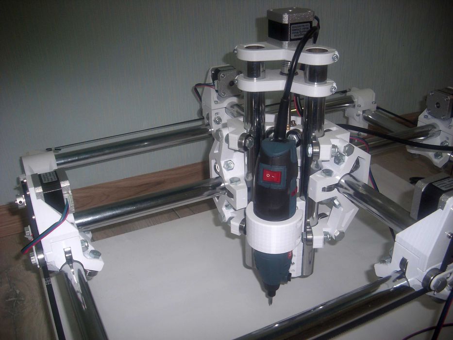 MPCNC 2в1 Лазерный гравер и Фрезерный станок с ЧПУ Рабочее поле ЛЮБОЕ