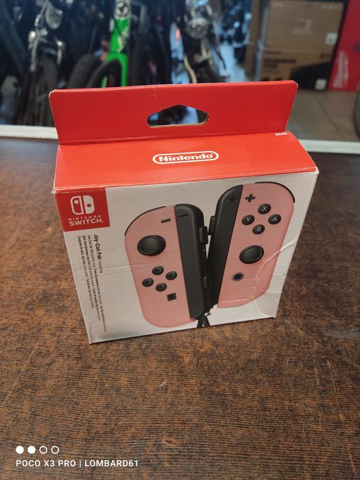 Pad bezprzewodowy do konsoli Nintendo Switch różowy
