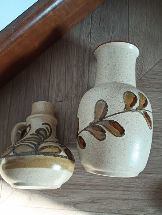 Wazon ceramiczny Strehla zestaw 2szt z podobnym wzorem