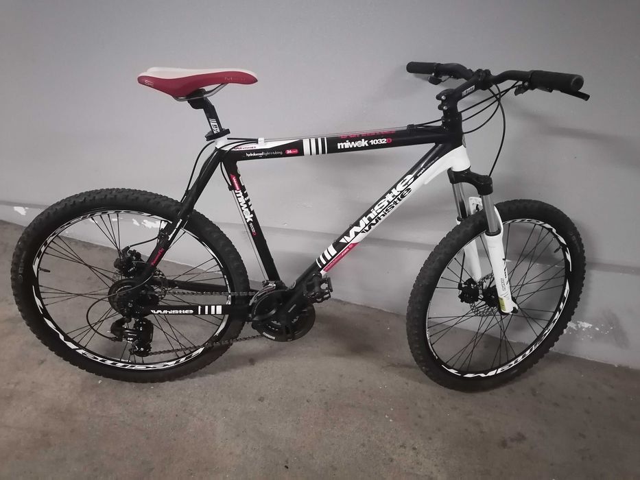 bicicleta btt mtb bike  wistle travões disco excelente estado