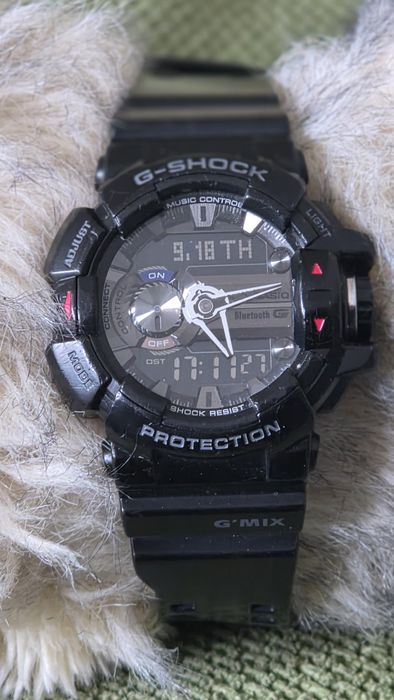 G Mix Casio Pas 400 CASIO G-SHOCK GBA-400-1AER G'Mix Sterowanie