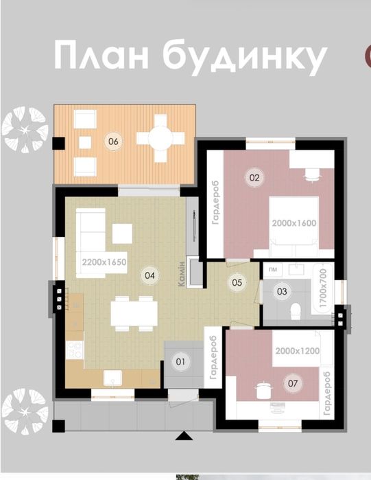 Купити одноповерховий будинок з газом та чистовим оздобленням