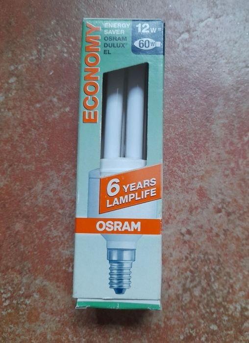 Żarówka ekonomiczna Osram 12W=60W