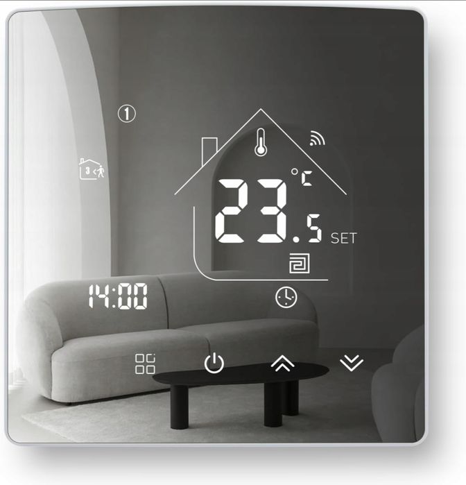 Beok Inteligentny termostat do wodnego ogrzewania TGR85- WIFI-WP