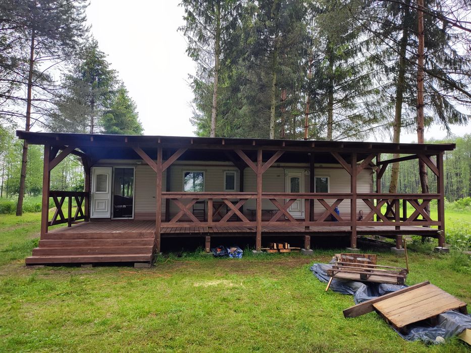 Zabudowa domków Holenderskich Angielskich z drewna