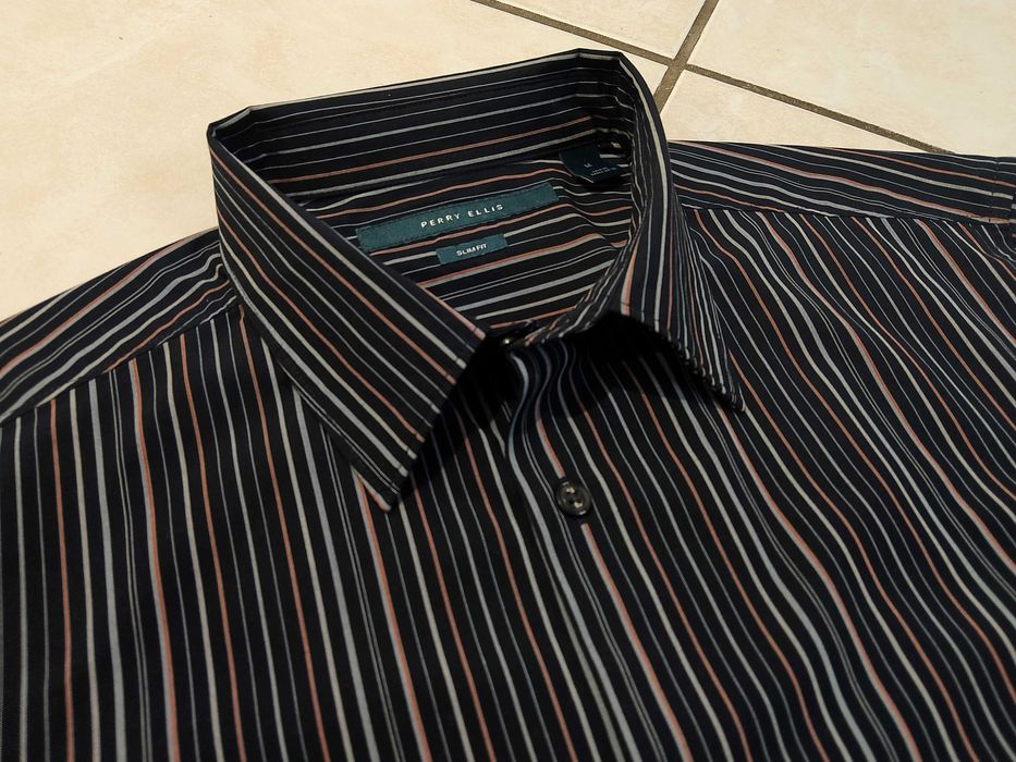 PERRY ELLIS USA - NOWA! Markowa Koszula Męska rozmiar M