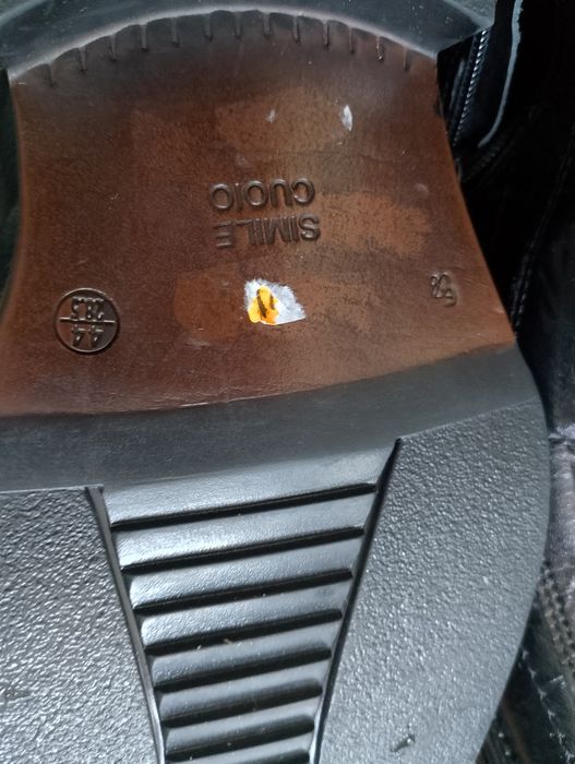 Buty męskie ocieplane nowe skóra rozmiar 44