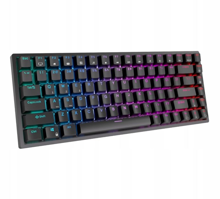 RK84 Klawiatura Mechaniczna BLUE HOTSWAP Tri-Mode 2.4G Wireles