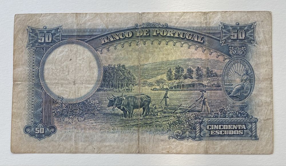 Nota 50$00 Ch.5 - Duque de Saldanha 18/11/1932 RARA