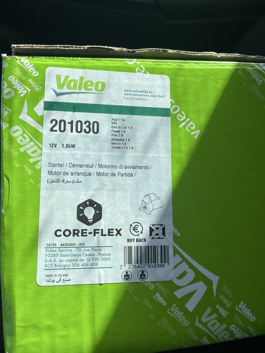 Vendo motor de arranque