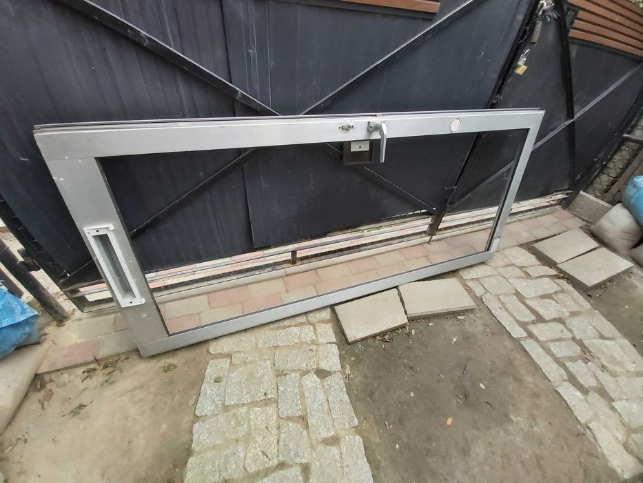 drzwi aluminiowe 200 x 80 cm prfil aluminium - mocne