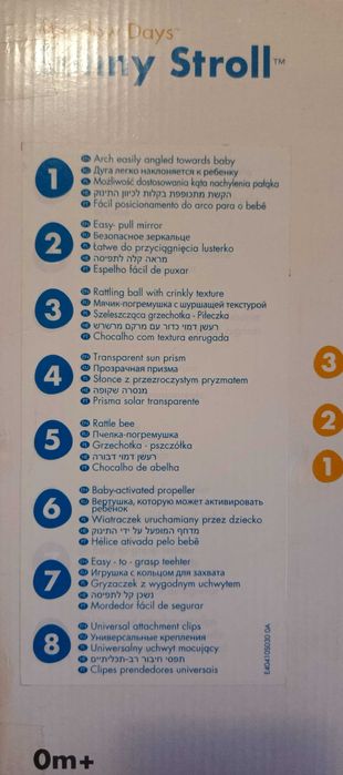 TINY LOVE Łuk z zabawkami pałąk na wózek leżaczek fotelik 0+