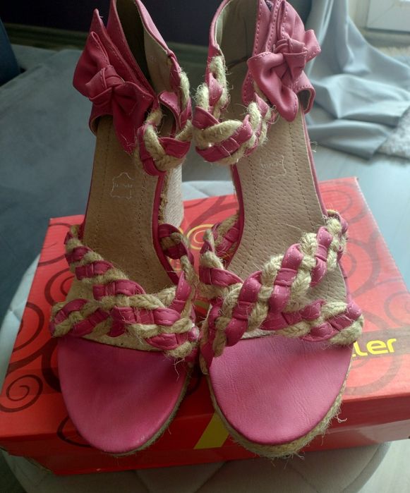 Sandały espadryle damskie
