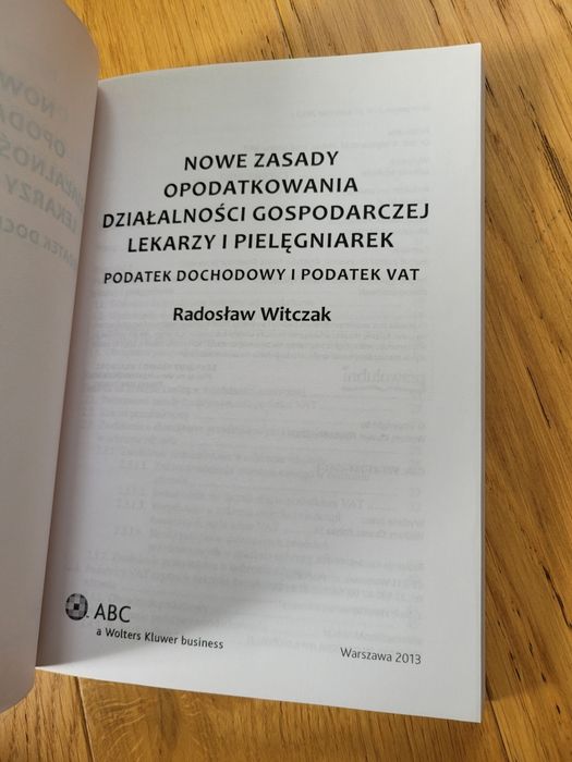 Nowe zasady opodatkowania działalności gospodarczej lekarzy i pielęgni