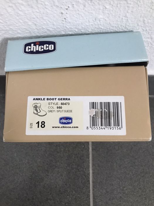 Botas Chicco T18 Novas