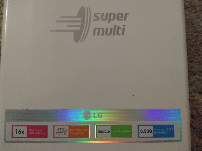 Gravador de DVD e CD LG
