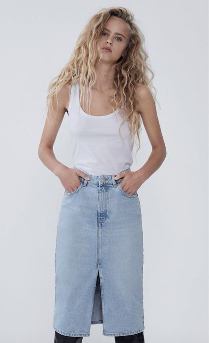 Джинсова спідниця ZARA