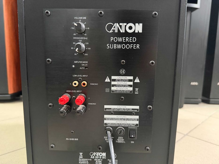 Subwoofer Aktywny Canton AS2015 SC Audio Room