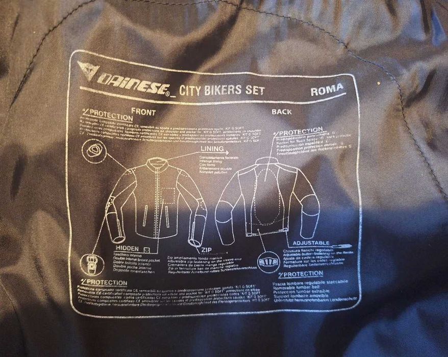 Casaco Dainese Azul escuro t56/XL