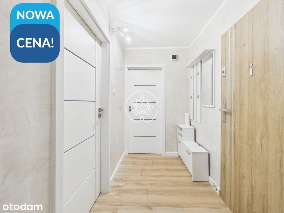 2 pokoje | 35,8 m² | balkon | parter