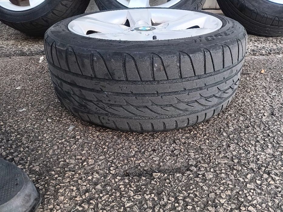 Jantes bmw originais c/pneus  em 17