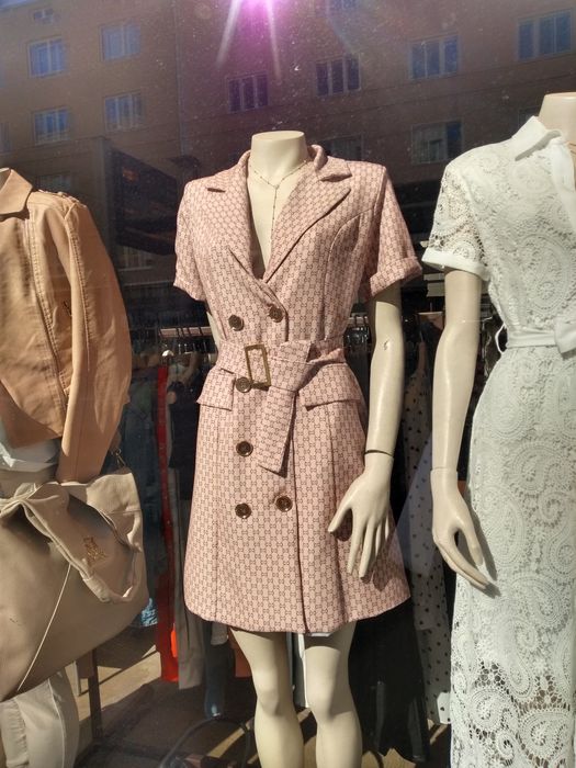 Sukienka żakiet płaszczyk sukienki płaszczyk