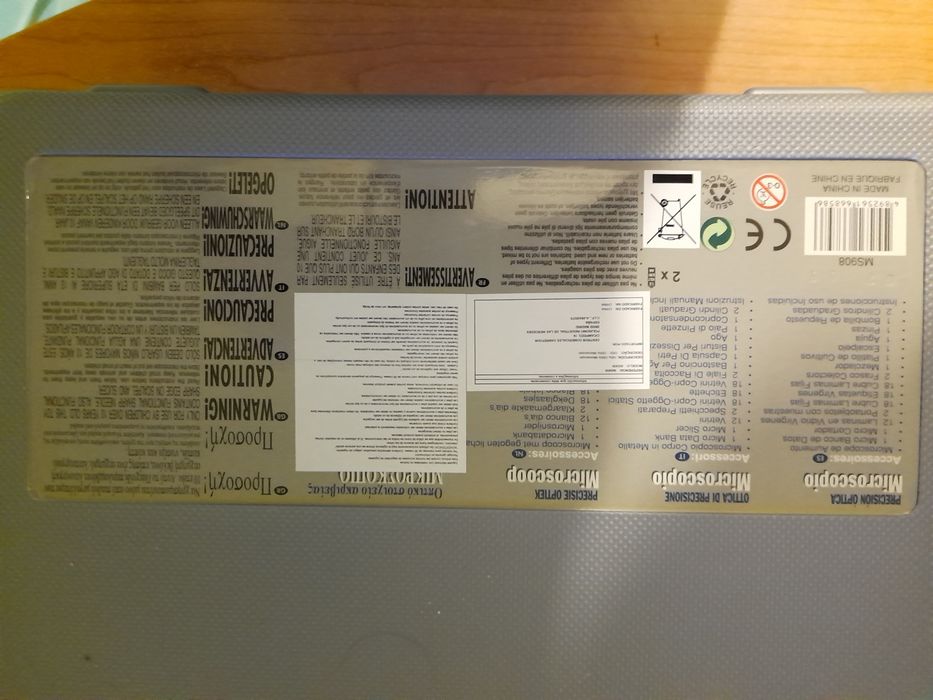 kit laboratorial para criança