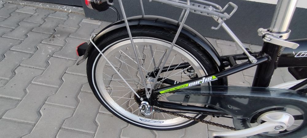 Rower aluminiowy składany
