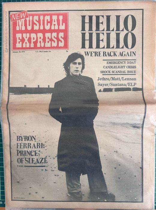 New Musical Express - 2 exemplares vintage