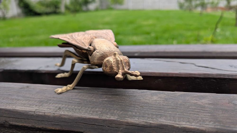 Муха НИМОР пепельница латунь