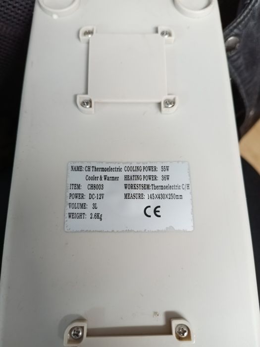 mini Geladeira portátil 12v (faz quente e frio)