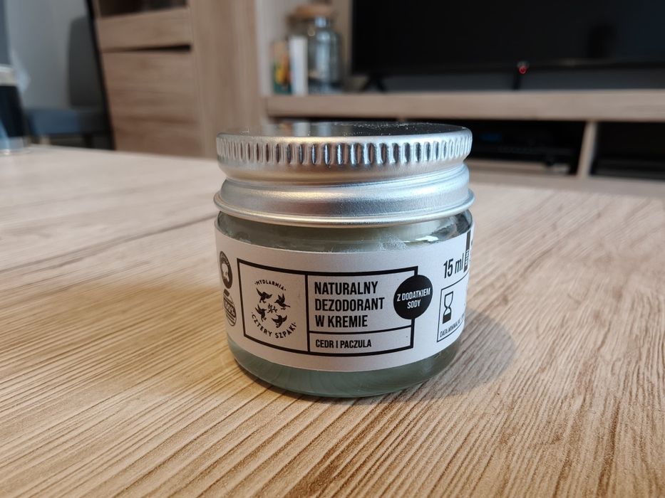 Naturalny dezodorant w kremie 4Szpaki