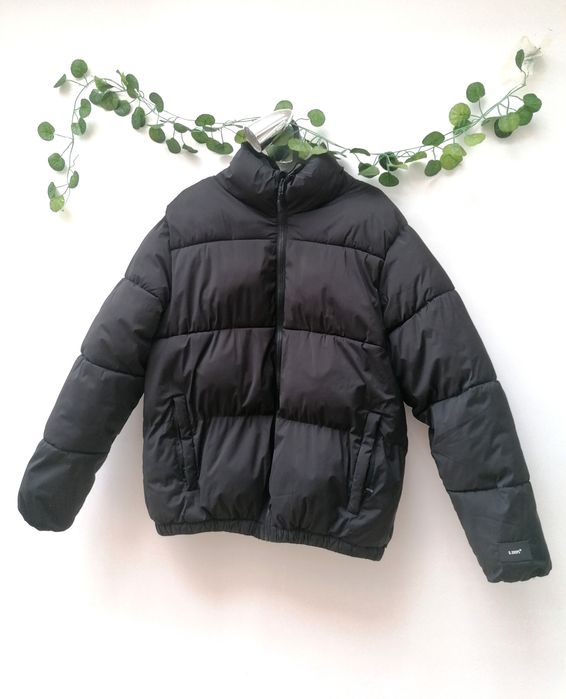 Kispo / Casaco Puffer Preto de Homem