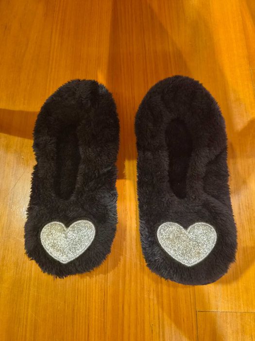 Pantufas coração
