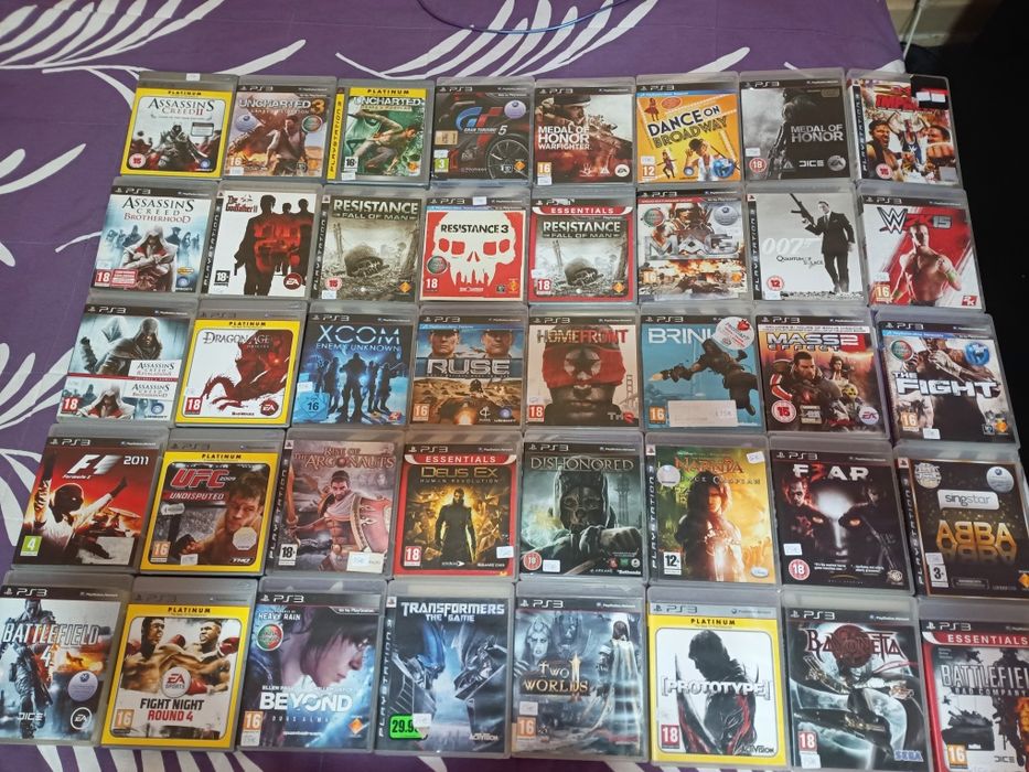 Jogos vários usados