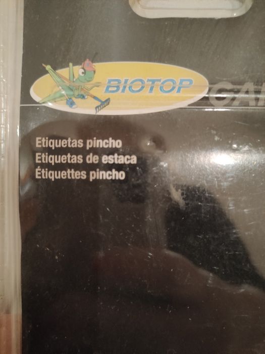 Marcador de cultura para horta ou jardim