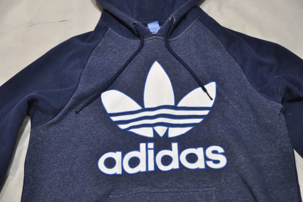 ADIDAS S bluza męska bawełniana z kapturem rozpinana  rs5v